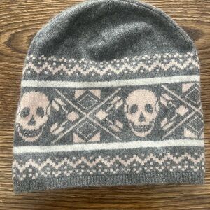 Skull Cashmere Beanie
